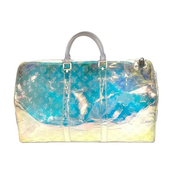 LOUIS VUITTON M53271 Monogram prism Keepall-Bandouliere50 Duffle Hand Bag - Picture 6 of 16